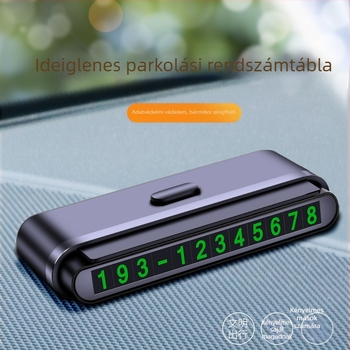 Che Geshi műanyag rejtett típusú világító parkolási tábla autóhoz, modell 433