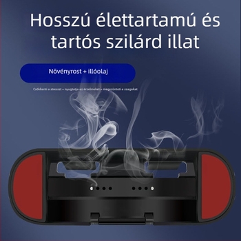 Rejtett autós telefontartó parkolási számplakkal és aromaterápiával • Modell: 00210 • Anyag: Műanyag • Logónyomtatás lehetséges