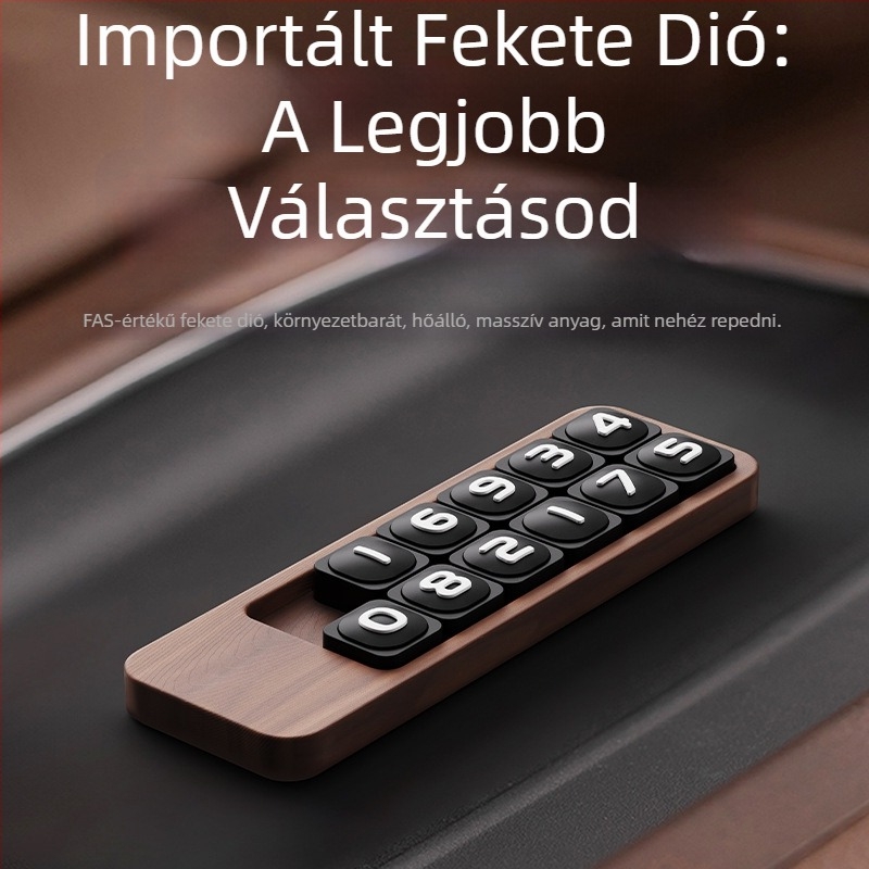 Dokiy világító fém parkolótábla DK-611 OK logóval