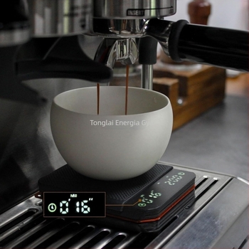 Mini kávémérleg intelligens automatikus időzítővel, digitális elektronikus mérleg kávéhoz, 2 kg kapacitás, USB tápegység, Guanglida-CN668 modell, TONGLEI márka