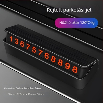Elektronikus parkolási jelzőtábla autókhoz — Modell Parking sign-tc01, Yun shunhun