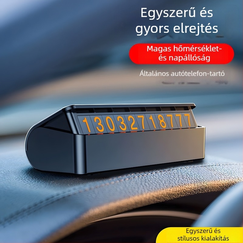 Elektronikus parkolási jelzőtábla autókhoz — Modell Parking sign-tc01, Yun shunhun