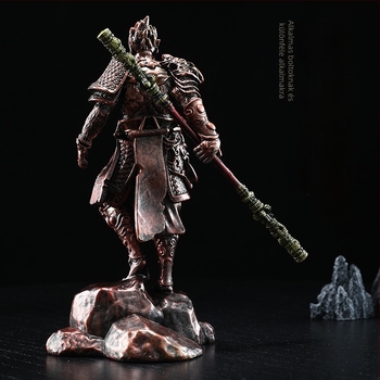 Sun Wukong gyanta szobor – kézzel készített autó belső dekoráció, modern minimalista dizájn