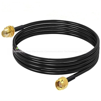 SMA adapter kábel RF antenna koaxiális RG174 50 Ω, 5 dBi, SWR ≤ 1.5