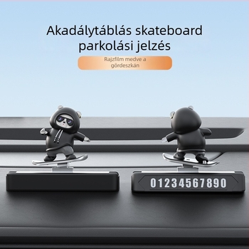 Honglin HL-093 Mágneses műszerfal dísz, puha PVC anyagból, testreszabható