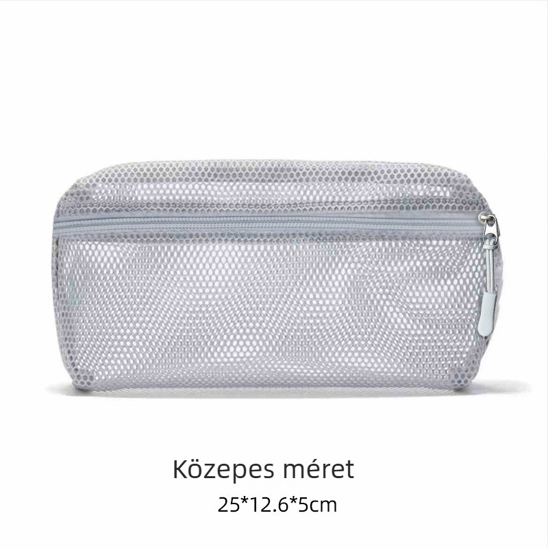 Kocka alakú kozmetikai táska, hordozható poliészter, utazási sminktároló, japán stílus