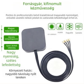 DTU/NB/3G/4G modulokhoz kabinet antenna – négy az egyben univerzális antenna, teljes 4G/5G frekvenciatartomány