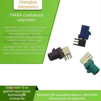 FAKRA RF kábelterminál autóantenna csatlakozó (Márka: Chengtuo)