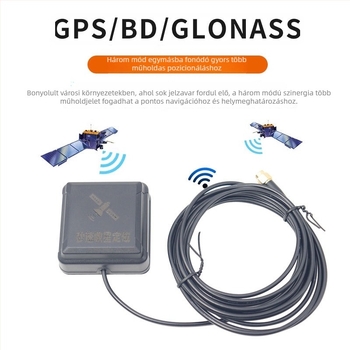 Beidou GPS GLONASS GNSS antenna – aktív laminált kerámia navigációs antenna műholdas pozicionáláshoz