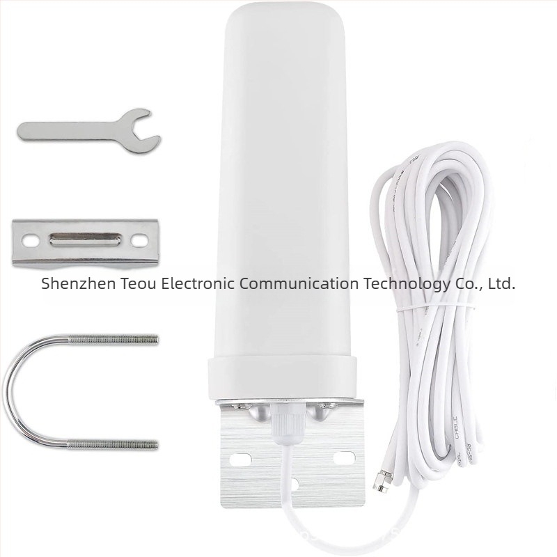 Kültéri Omni irányú antenna kettős SMA férfi csatlakozókkal, 3G/4G/5G/LTE, 50 Ω, 18 dBi, SWR ≤ 1,5