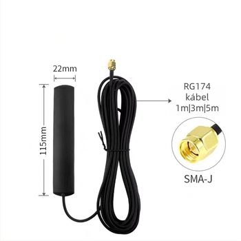 5G antenna nagy nyereséggel, két sávos IoT-hoz, külső patch antenna, kültéri vezeték nélküli híd