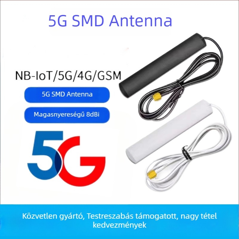 5G antenna nagy nyereséggel, két sávos IoT-hoz, külső patch antenna, kültéri vezeték nélküli híd