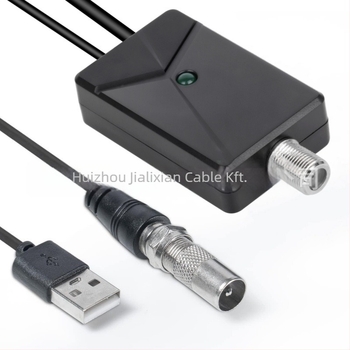 HDTV digitális TV-antenna jel-erősítő – sztereó erősítés európai és amerikai antennákhoz