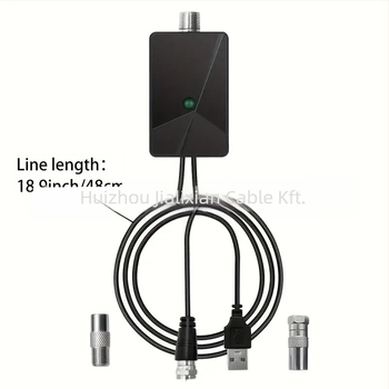 HDTV digitális TV-antenna jel-erősítő – sztereó erősítés európai és amerikai antennákhoz