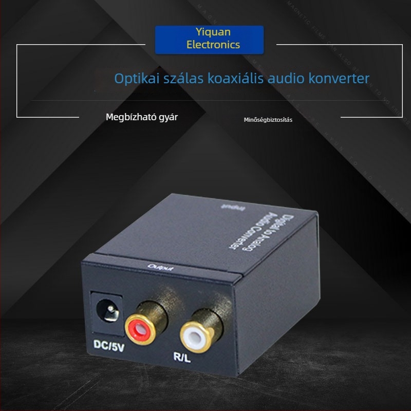 Digitális–analóg audió konverter koaxiális interfésszel