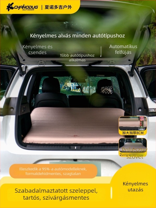 CHANODUG Kétfős önfelfújható autó alvó matrac, habpárna, anyag Chun yafang, tömeg 4,5 kg