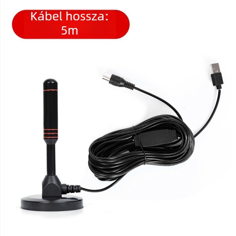Földi digitális TV antenna DTMB HDTV vevő, beltéri, univerzális set-top box