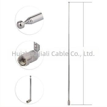 7120F kihúzható rudas FM antenna, négy részes készlet