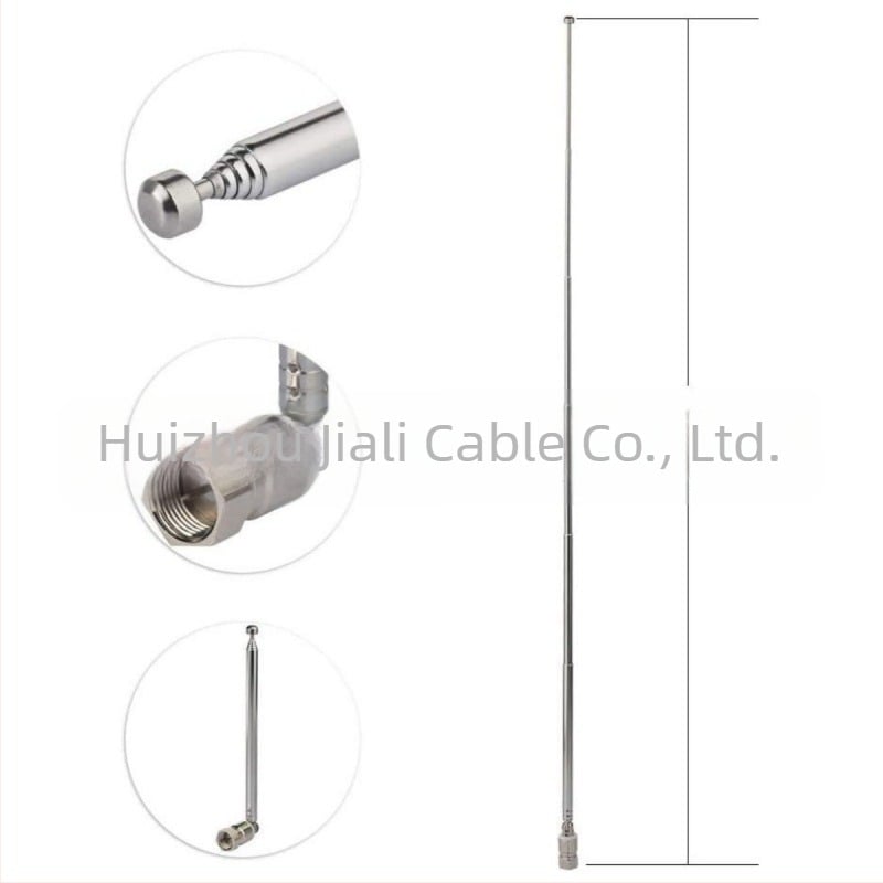 7120F kihúzható rudas FM antenna, négy részes készlet