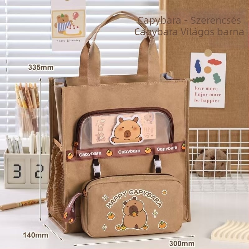 Gyerekeknek való tote táska – Oxford anyag, vízálló, ultrakönnyű, kopásálló, anime mintázat