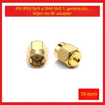 Vincent IPX/IPEX férfi– SMA férfi RF adapter, 1. generációs réz tesztfej