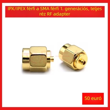 Vincent IPX/IPEX férfi– SMA férfi RF adapter, 1. generációs réz tesztfej