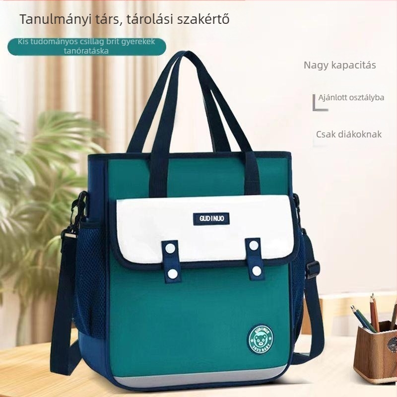 Gyerekeknek multifunkcionális iskolai crossbody táska, Oxford anyag, légáteresztő, vízálló, uniszex
