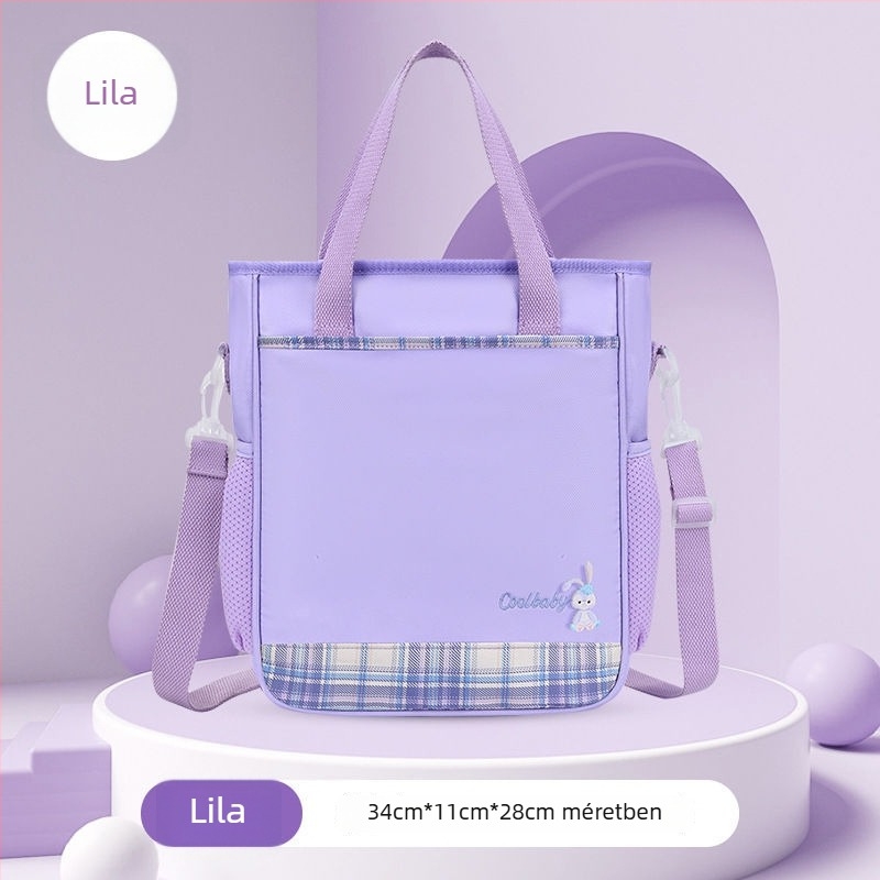 Gyerekeknek multifunkcionális iskolai crossbody táska, Oxford anyag, légáteresztő, vízálló, uniszex