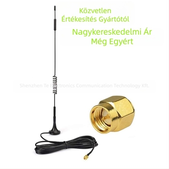 TO 4G LTE mágneses antenna mágneses alapú routerhez – omnidirekcionális, magas nyereség, 315 MHz, 2,4 GHz, 5 GHz