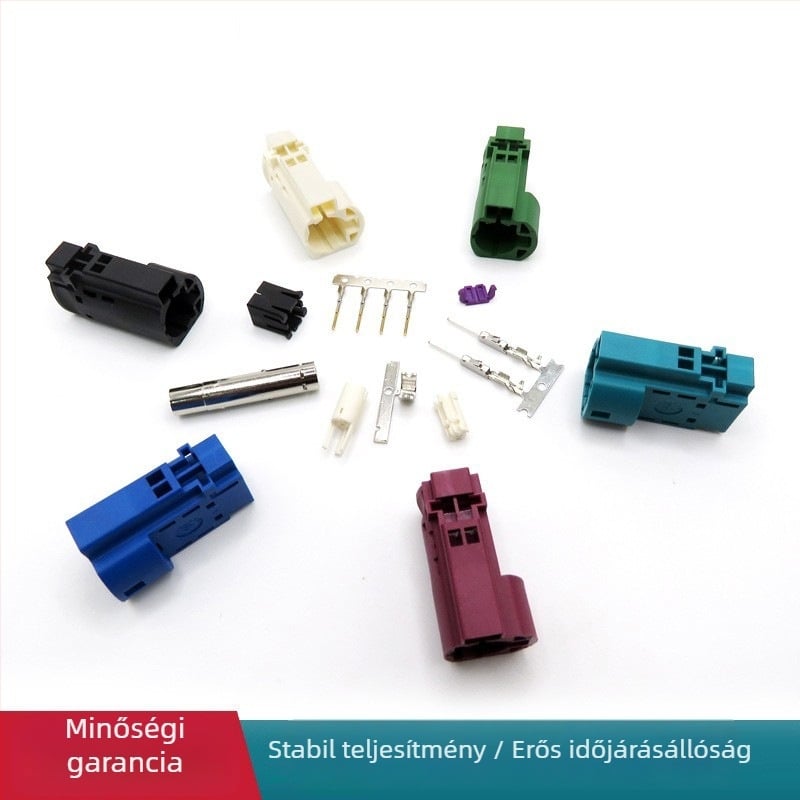 Autóipari nagysebességű csatlakozó HSD LVDS4+2, 6 tű, réz izolátor