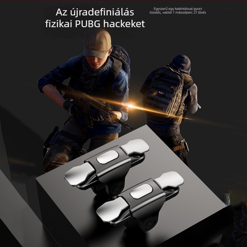 S03 vezeték nélküli mini játékkontroller mechanikus gombokkal és erővisszacsatolással, PC/iOS/Android kompatibilis