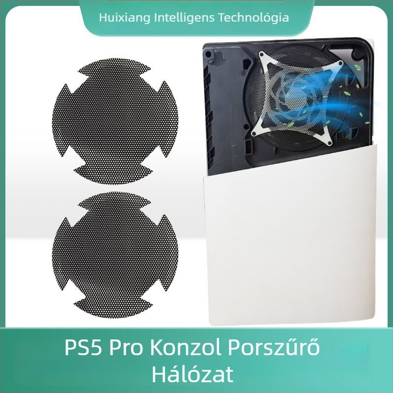 PS5 Slim/Pro porvédő háló - PVC, öntapadó 3M, 2 darabos készlet