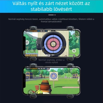 Játékvezérlő S07 | USB/Bluetooth; Nincs rezgés; Kompatibilis iPhone/Android | (USB/Bluetooth; Nincs rezgés; iPhone/Android kompatibilitás; Automatikus visszapattanás-vezérlés)