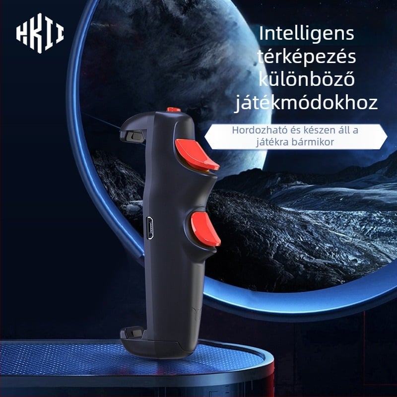 Játékvezérlő S07 | USB/Bluetooth; Nincs rezgés; Kompatibilis iPhone/Android | (USB/Bluetooth; Nincs rezgés; iPhone/Android kompatibilitás; Automatikus visszapattanás-vezérlés)