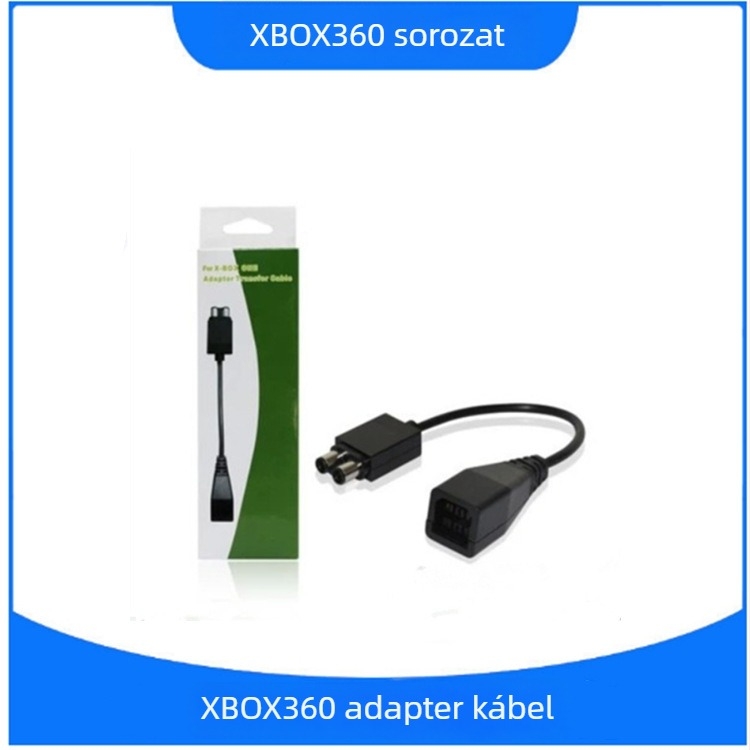 Xbox 360 Slim–Fat konnektor adapter kábel – ABS anyag, Dongguan Humen eredet, X360 konzolokhoz, konverziós vonal több készülékhez