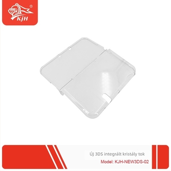 KJH-NEW 3DS-02 Szilikon védőburkolat NEW 3DS-hez – egyrészes, átlátszó kialakítás, védelem, jobb érzet