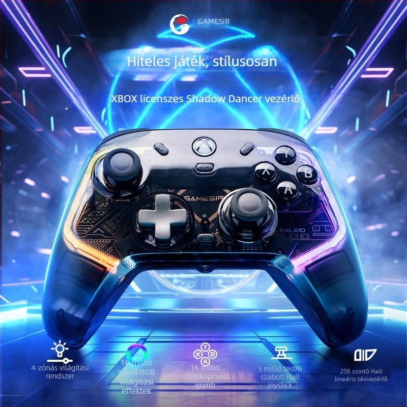 GameSir K1 vezetékes játékkontroller Xbox Series X/S, Xbox One X/S és PC-hez (USB-C, vibráció)