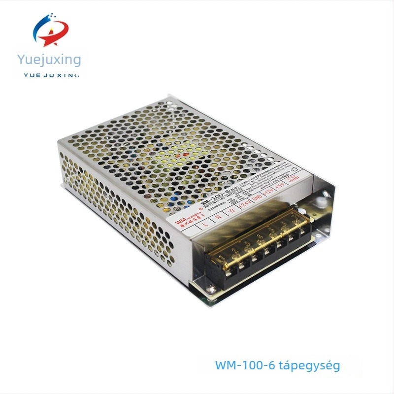 WM-100-6 baba gép tápegység, 24V/12V/5V, Vas, 0,4 kg