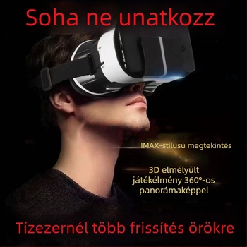 Okos szemüveg játékokhoz, magával ragadó VR élmény, műanyag keret, polárszűrős lencsék