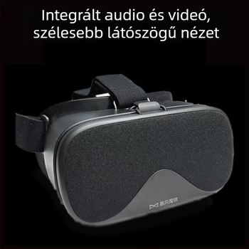 3D fejre szerelt VR szemüveg – panorámás, magával ragadó VR élmény – 32 hüvelykes kijelző – intelligens hordozható eszköz