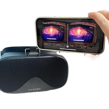 3D fejre szerelt VR szemüveg – panorámás, magával ragadó VR élmény – 32 hüvelykes kijelző – intelligens hordozható eszköz