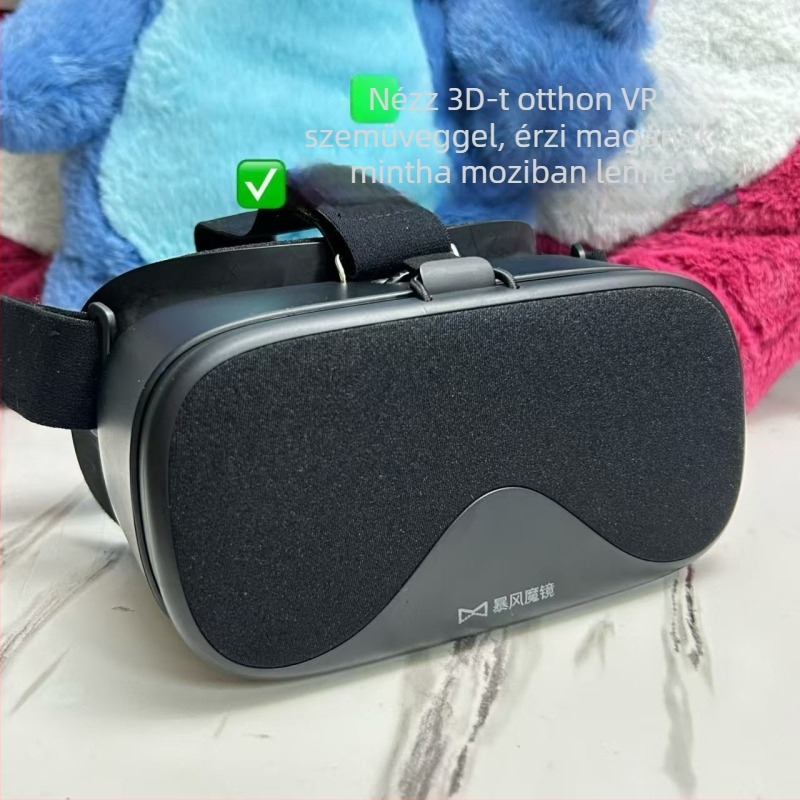 3D fejre szerelt VR szemüveg – panorámás, magával ragadó VR élmény – 32 hüvelykes kijelző – intelligens hordozható eszköz