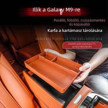 Galaxy M9-hez készült szilikon középső konzolos tároló doboz - belső dekorációs kiegészítő (Anyag: Szilikon; Kompatibilitás: Galaxy M9; Testreszabás: Nincs; Logó: Nincs; Márka: Egyéb)