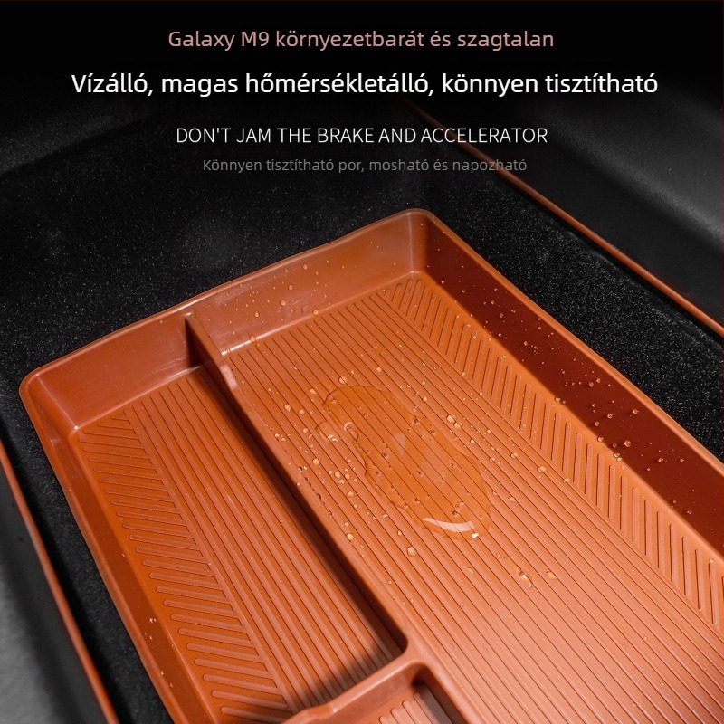 Galaxy M9-hez készült szilikon középső konzolos tároló doboz - belső dekorációs kiegészítő (Anyag: Szilikon; Kompatibilitás: Galaxy M9; Testreszabás: Nincs; Logó: Nincs; Márka: Egyéb)