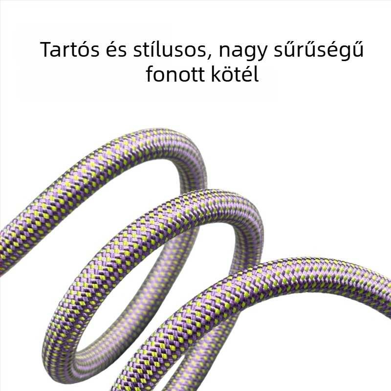 Nagytestű kutyák számára állítható kiképző póráz, anti-húzás funkcióval és kényelmes fogantyúval