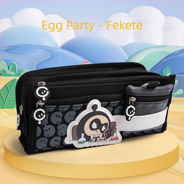 Tolltartó Eggman party, diákok számára, vászon, általános használat, IP engedély nélkül