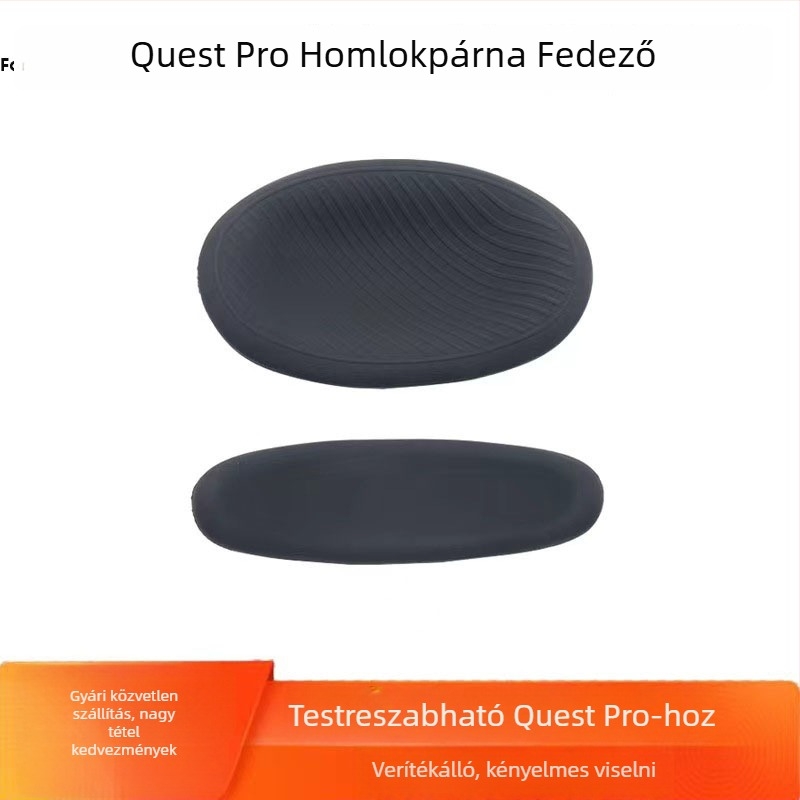 Meta Quest Pro fejpad szilikon hüvely – izzadságvédő VR szemüvegvédő (OEM feldolgozás, csomagolt)