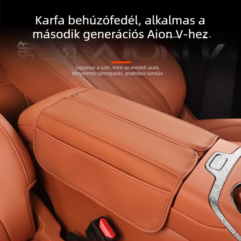 Középső kartámasz fedél — bőr; Kompatibilis az Aian V Tyrannosaurus Rex-szel; Márka: Other
