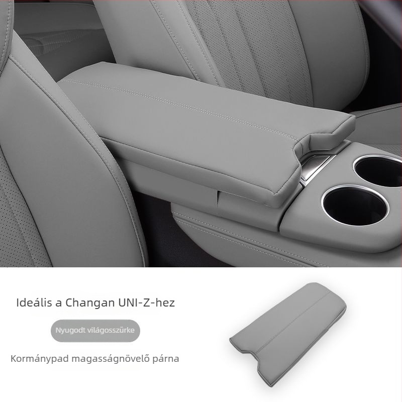 Changan UNIZ-hez illő kartámlaemelő alátét, könyöktámasz, pamut központi konzolos alátét és kopásálló védőfedél