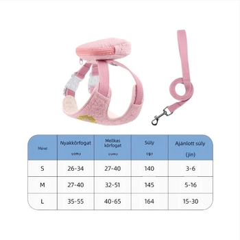 Kutyahám és macska póráz hátizsák-stílusban; márka Neurotic cat; anyag: Egyéb; termékkategória: Kisállat láncok és kötelek